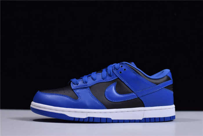 Nike Dunk Low Retro Black Hyper Cobalt (2021)  DD1391-001
