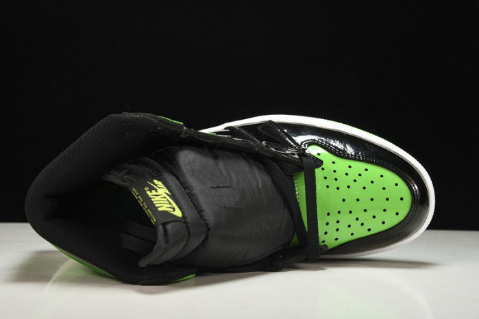 Air Jordan 1 High OG Patent Pine Green   555088-065