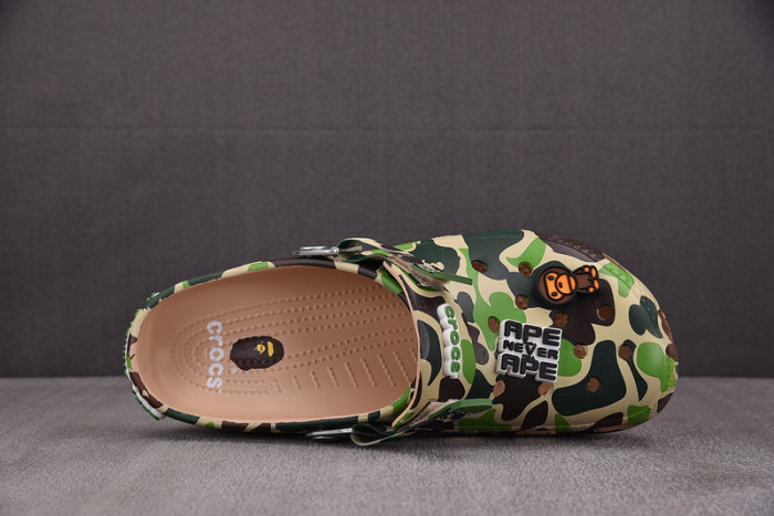 Cr*0*s classic clog a bathing ape abc  copshoe bp-223