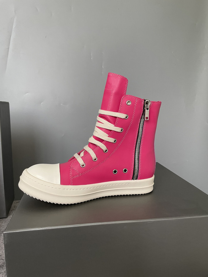 RICK OWENS SNEAKERS COPSHOE OR-high top 05