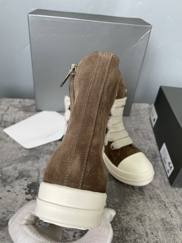RICK OWENS SNEAKERS COPSHOE OR-high top 21