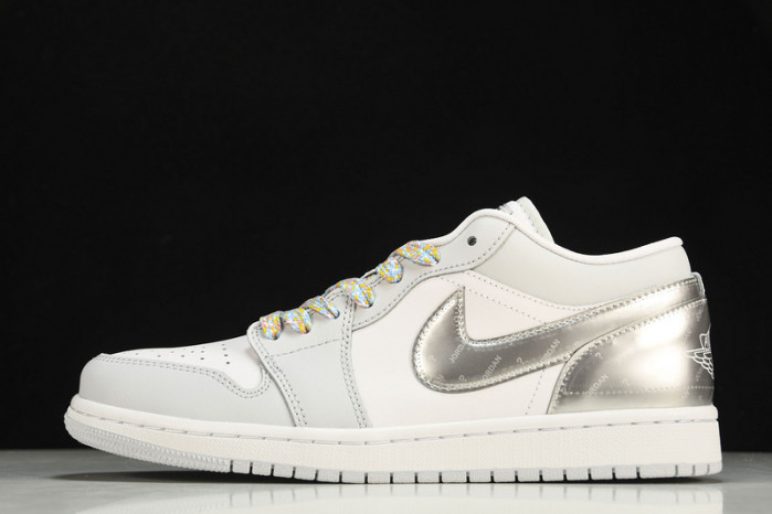 Jordan 1 Low SE Tear Away Silver - DX6070-101