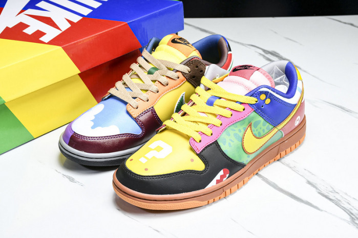 Nike Dunk Low Mario Kart Custom  DH0952-102