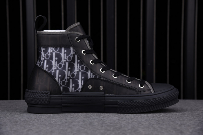 D1R* B23 OBLIQUE HIGH TOP SNEAKERS  KICKZE DR-8