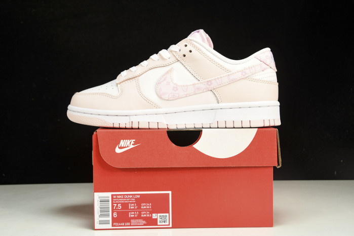 Nike Dunk Low Essential Paisley Pack Pink (W)  FD1449-100
