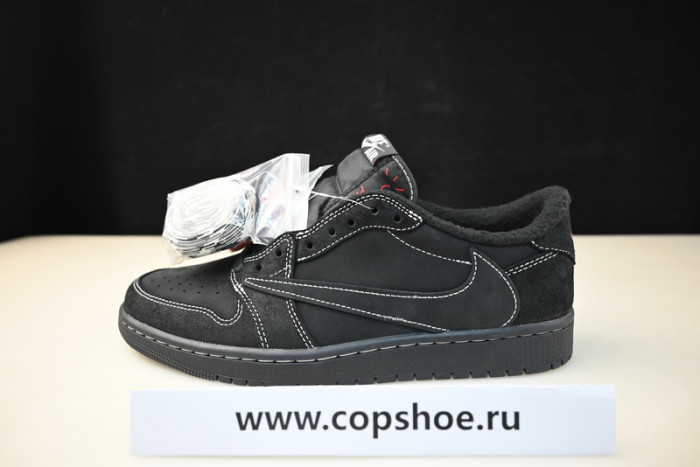 Travis Scott x Air Jordan 1 Low OG  Black/Phantom  DM7866-001