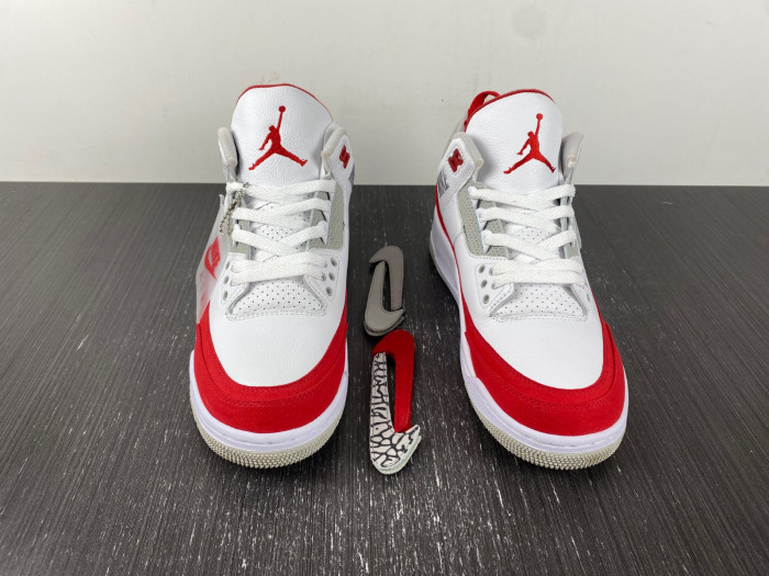 Jordan 3 Retro Tinker White University Red  CJ0939-100