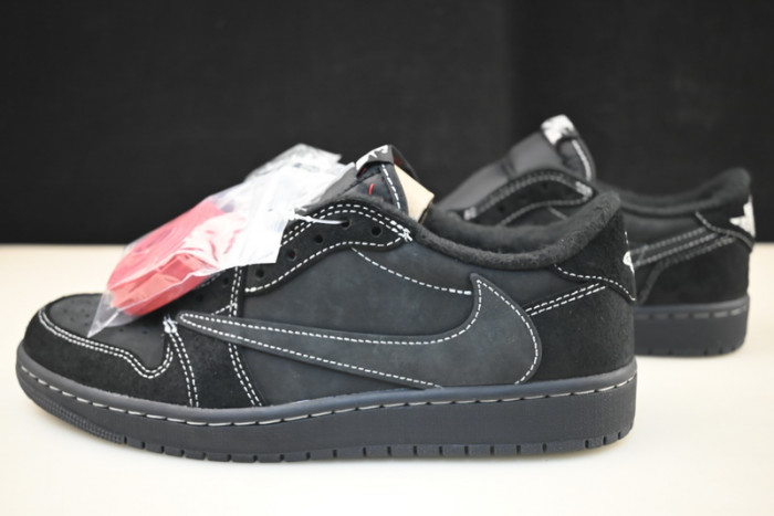 Travis Scott x Air Jordan 1 Low OG  Black/Phantom  DM7866-001