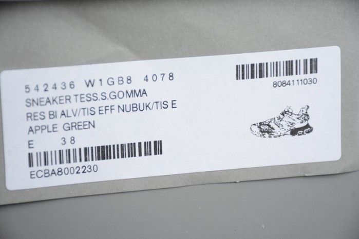 BL Sneaker Tess.s.Gomma  W1GB8 4078 APPLE GREEN