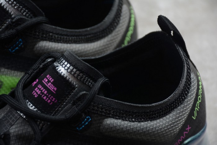 Air VaporMax 2019 Premium Black Active Fuchsia Photo Blue AT6810-001