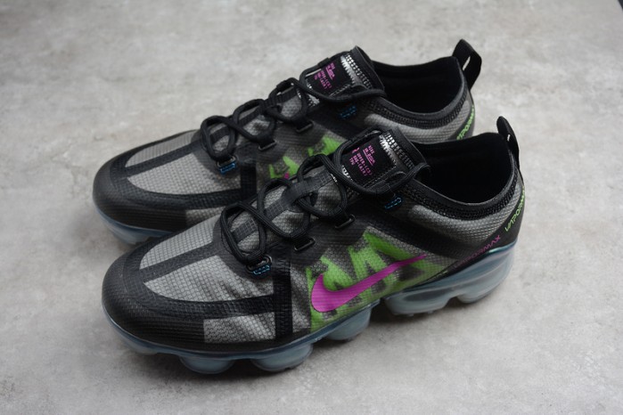 Air VaporMax 2019 Premium Black Active Fuchsia Photo Blue AT6810-001
