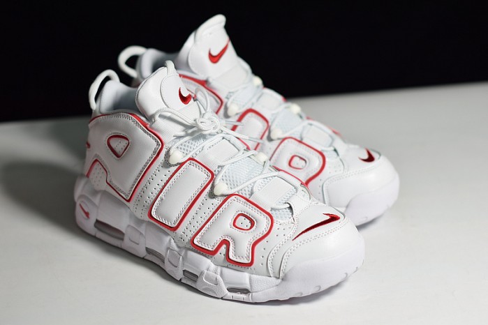 Nike Air More Uptempo 96 White Varsity Red 921948-102