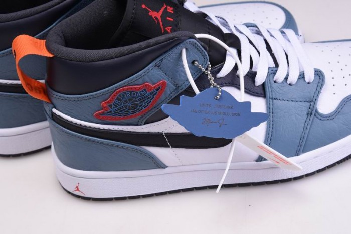 Jordan 1 Mid Fearless Facetasm - CU2802-100