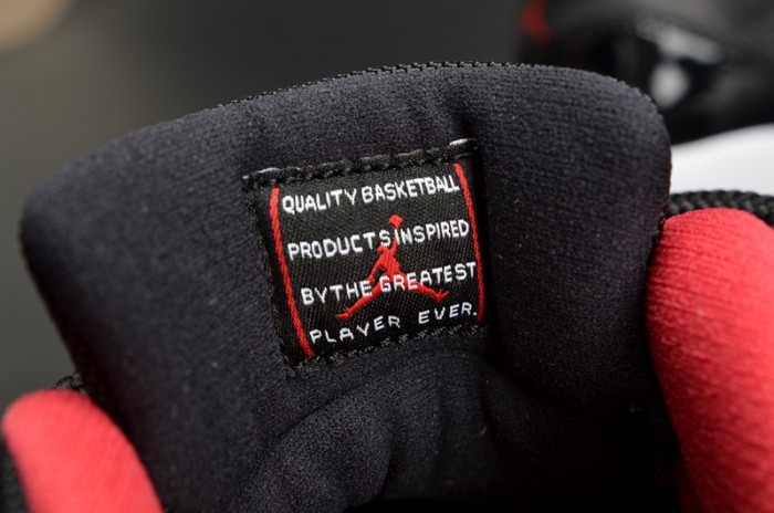 AIR JORDAN 11 RETRO LOF "BRED" BLACK/ RED mens 528895-012