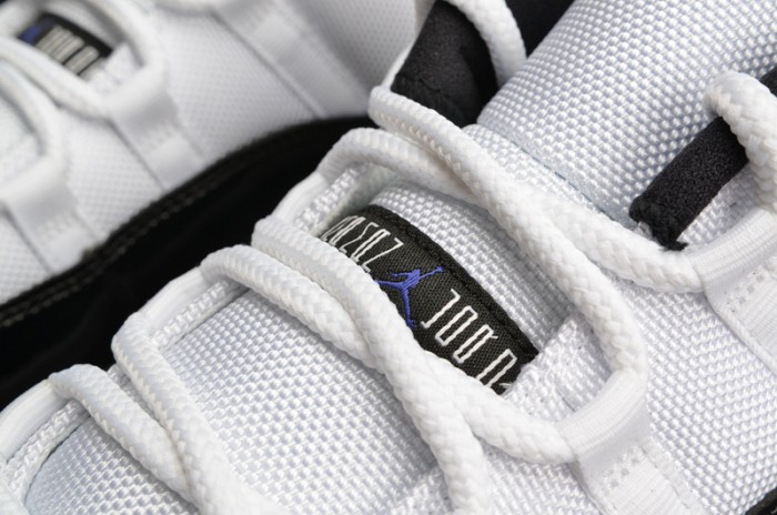 AIR JORDAN 11 RETRO LOF "CONCORD" BLACK/ WHITE  mens 528895-153