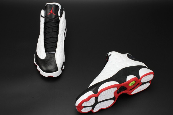 Air Jordan 13 Retro "HE GOT GAME" white/ black-true red  mens 309259-104
