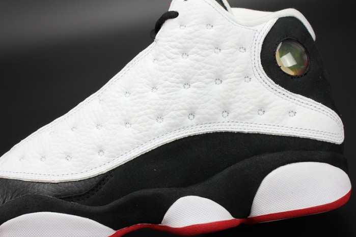 Air Jordan 13 Retro "HE GOT GAME" white/ black-true red  mens 309259-104