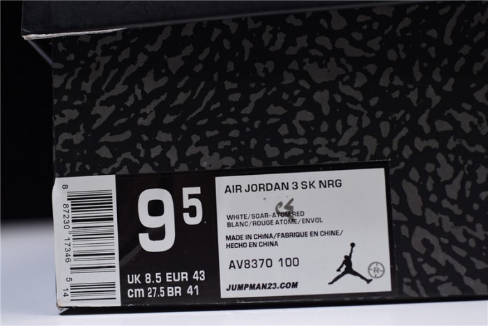 Air Jordan 3 Retro Seoul Korea AV8370-100