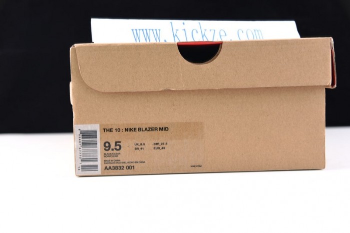 OF Nike Blazer Black AA3832-001