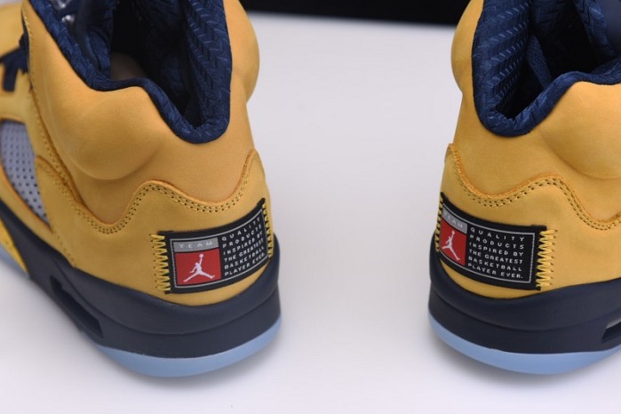 Jordan 5 Retro Michigan (2019) - CQ9541-704