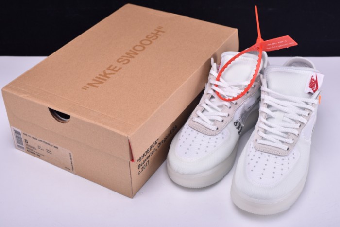NIKE AIR FORCE 1 LOF OF All White AO4606-100