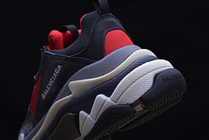 BL Triple S Sneakers Red Black